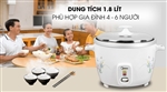 Nồi cơm điện Midea 1.8 lít MR-GM18SA